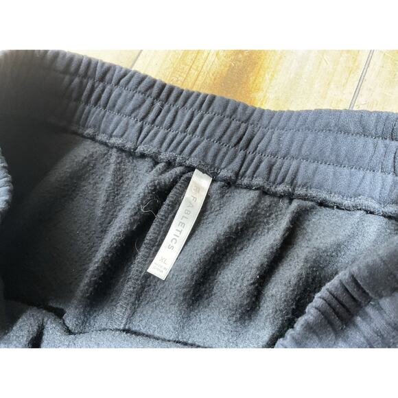 Fabletics Womens Black Sweatpants Joggers Loose Fit Pockets Gym Soft XL - Picture 3 of 7